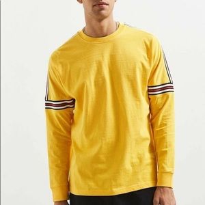 Urban Outfitters Ribbed Knit Drop Shoulder Shirt